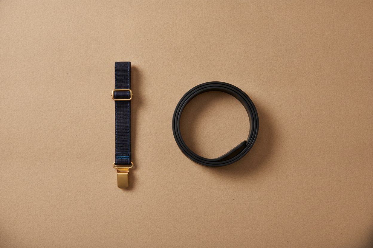 A balanced scale weighing the benefits and drawbacks of shirt stays