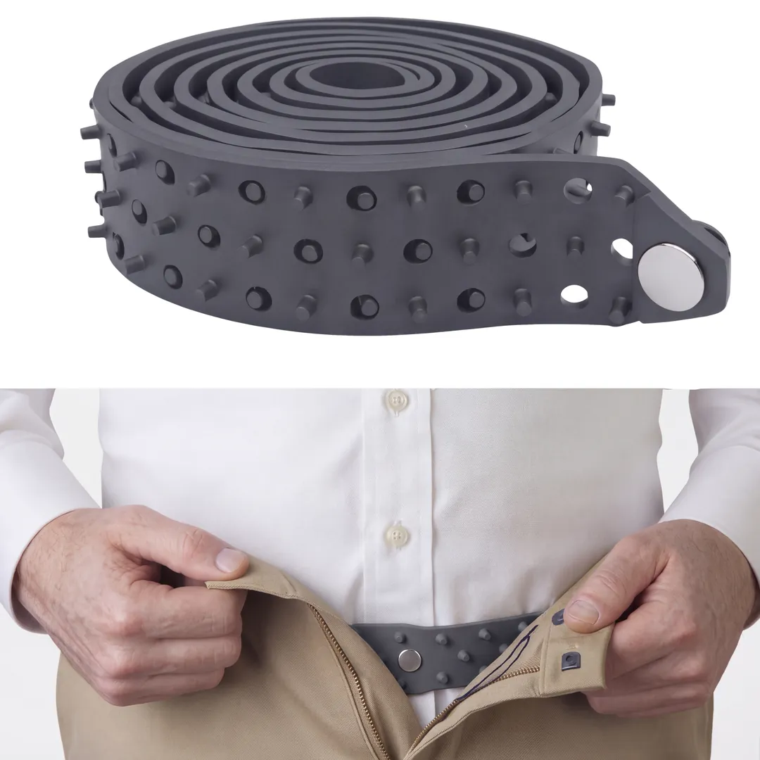 Gray Shirt Tucker belt
